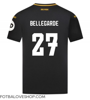 Wolves Jean-Ricner Bellegarde #27 Venkovní Dres 2024-25 Krátký Rukáv
